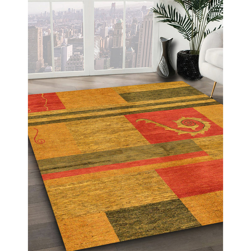 Abstract Indoor Rug, Rectangle 5' x 8'