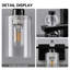 Luminaires de salle de bain avec abat-jour en verre transparent Luminaires de salle de bain modernes à 3 lumières-1179938972