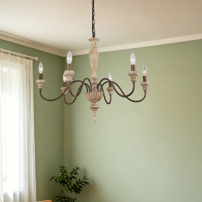 Lustre style champêtre français