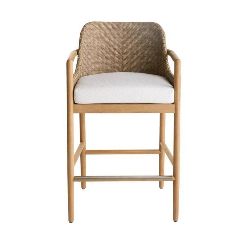 Chilton Outdoor Teak Bar Stool, 31