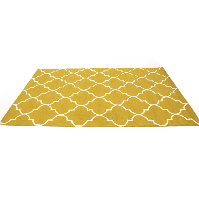 Tapis oriental doré moderne 5 x 8