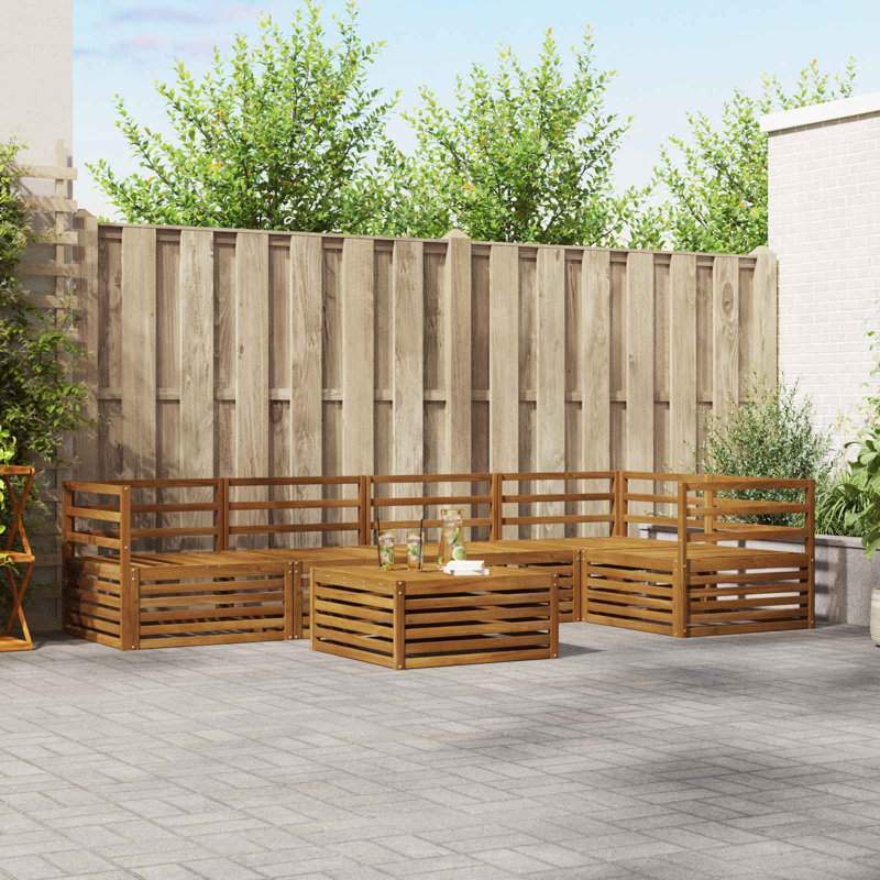 325cm Wide Patio Sectional Set
