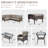 Serita Yokota 8-Pieces Outdoor PE Wicker Patio Sectional Outdoor Conversation Set With Cushions-2137806140