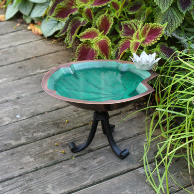 Bain d'oiseaux avec trépied Lilypad