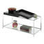 Planas 34.75" Coffee Table with Shelf and Removable Trays-1154449426