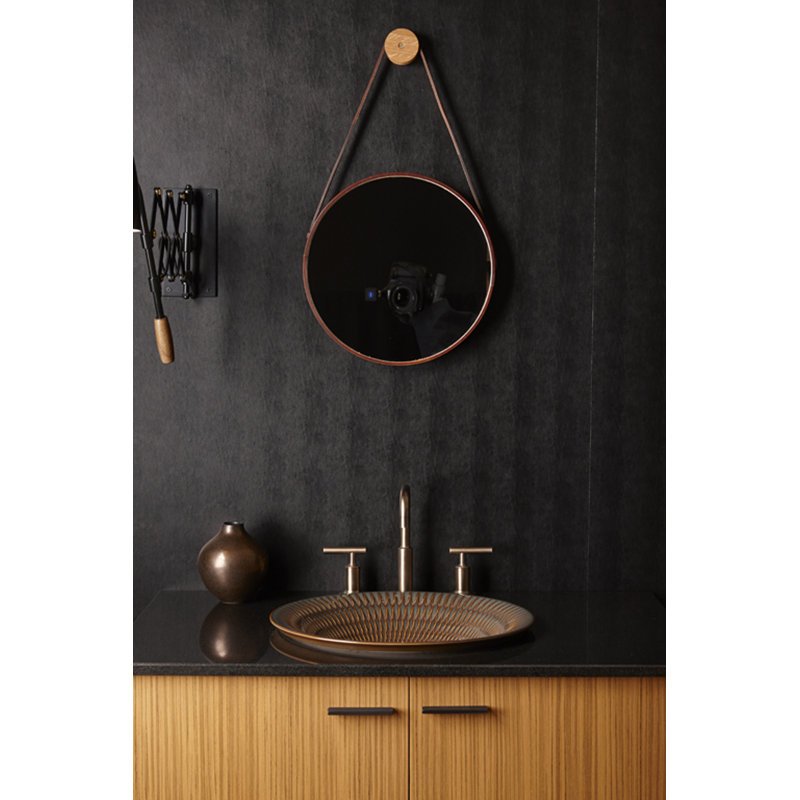 Kohler Derring® Carillon , Artist Editions Round Carillon Wading Pool Bathroom Sink, Bourbon Rutile