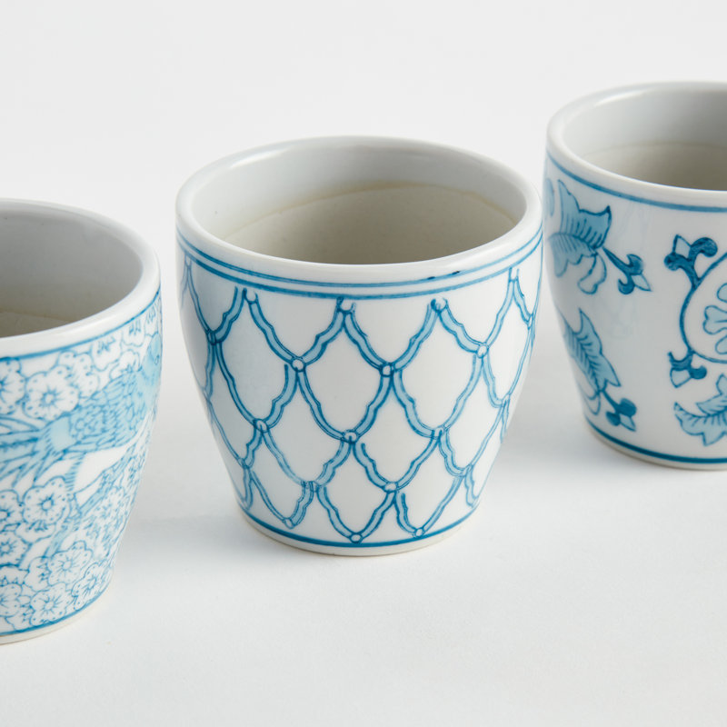 Mini pots à fleurs Monarch, ensemble de 6