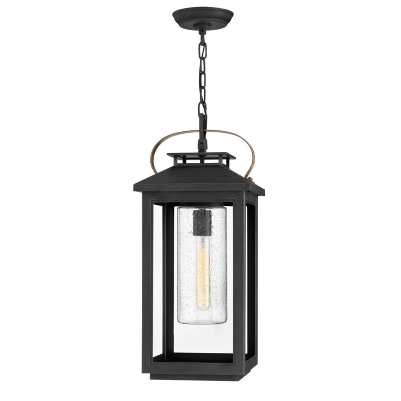 Medium Hanging Lantern, Black