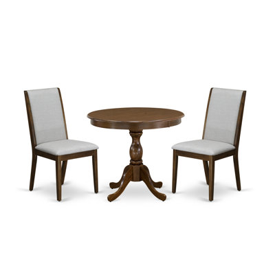 Tathana Rubberwood Solid Wood Dining Set