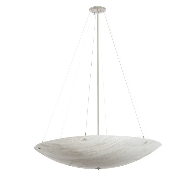 Lustre géométrique unique à 8 lumières Jacelyn
