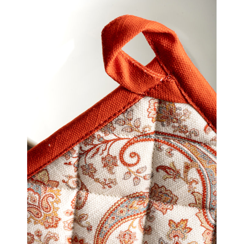 Ensemble de maniques 100 % coton Maison d'Hermine Cachemire - 8 po x 8 po