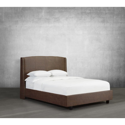 Lit plateforme tapissier Stonge