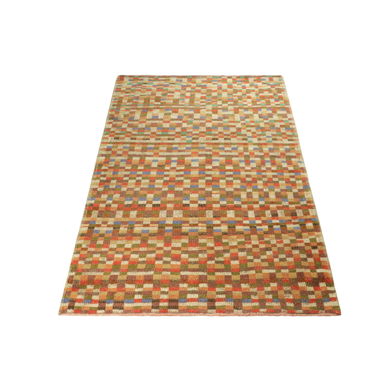 One-of-a-Kind 3'5"x5'4" Hand Knotted Area Rug