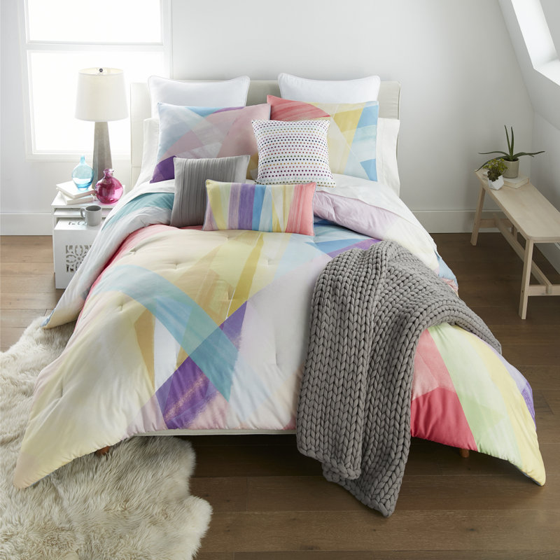 Ensemble d'édredon pour grand lit 3 pièces Your Lifestyle par Donna Sharp Prism
