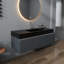 Lavabo de salle de bain mural à surface solide 47 "-108486636