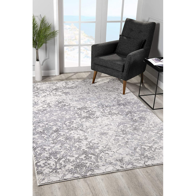 Tapis crème / gris Yeili