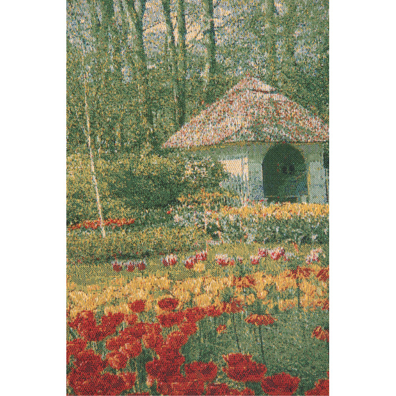 Loom Woven Cotton Blend Wall Hanging, 26" H x 40" W