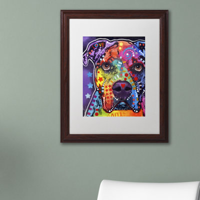 " American Bulldog 121609 " Acrylic Print