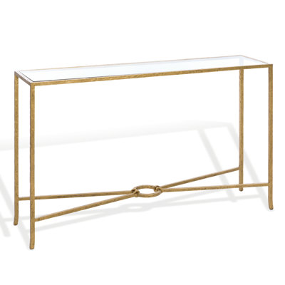 Markley Forged Metal Rectangle Console Table