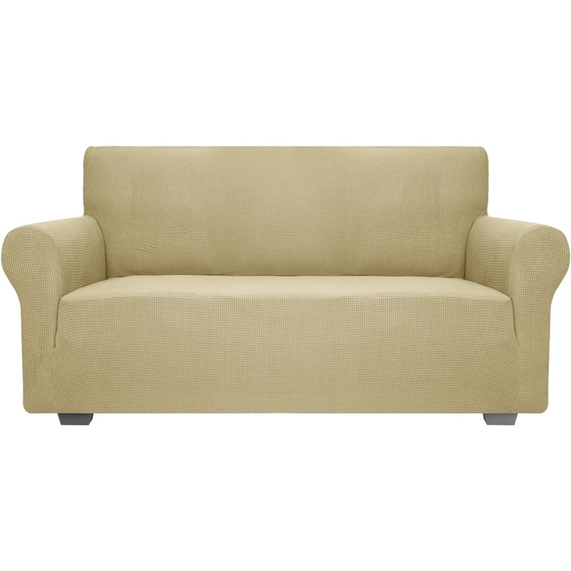 Housse pour canapé en tissu, Tissu beige