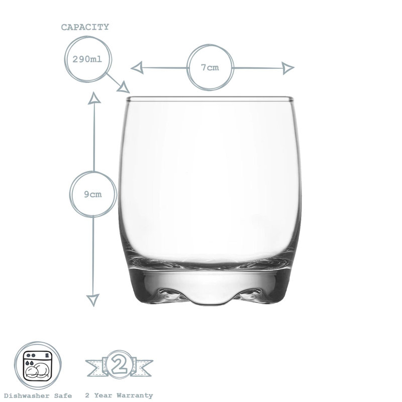 290ml Whiskey Glass, 12, 290ml