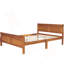 Lit plateforme en bois avec tête de lit et lattes en bois-880222407-880222456