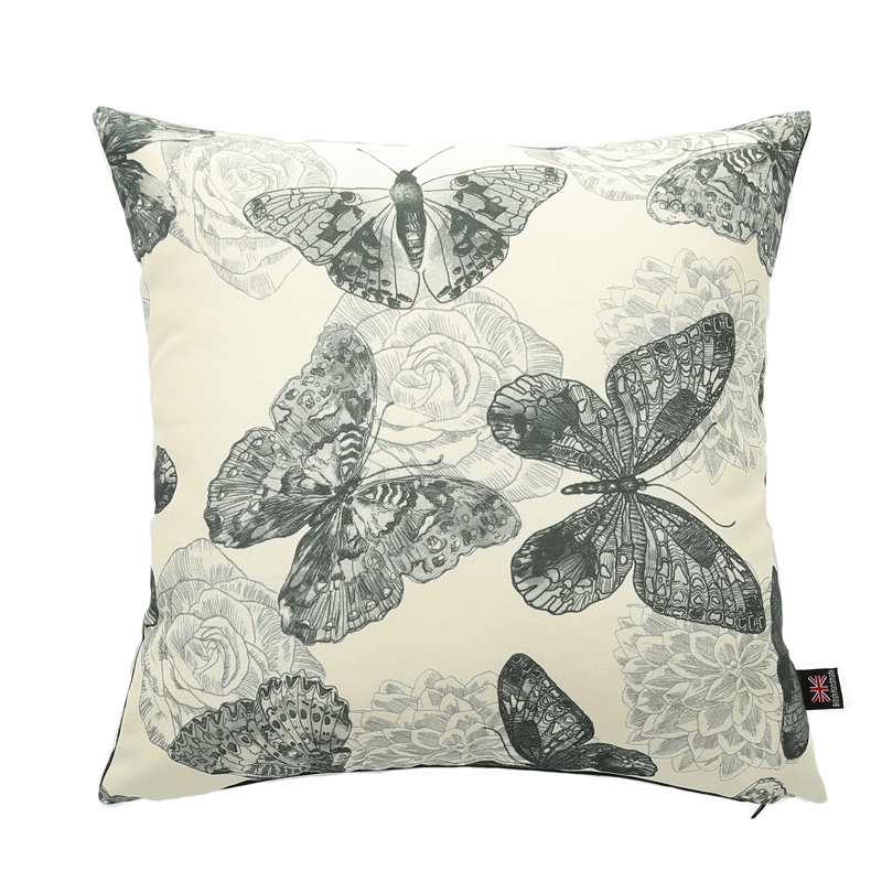Chasteen Animal Print Square Cushion, Medium
