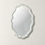 Arete Oval Aluminium Wall Mirror-1369345056