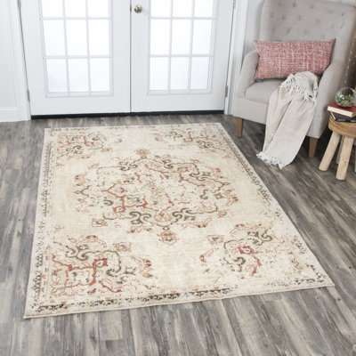 Esmeyer Wool Oriental Indoor Rug