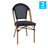 Lavigne Stacking French Chair for Indoor and Outdoor Use with Printed Metal Frame-85710202-85710201