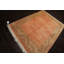 Tapis kangri art déco rose en laine noué à la main 5 pi 7 po x 8 pi 3 po