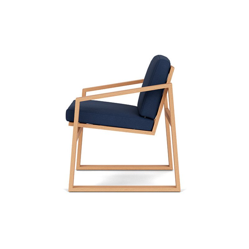 Pursuit Outdoor Dining Armchair, Sandberg Navy