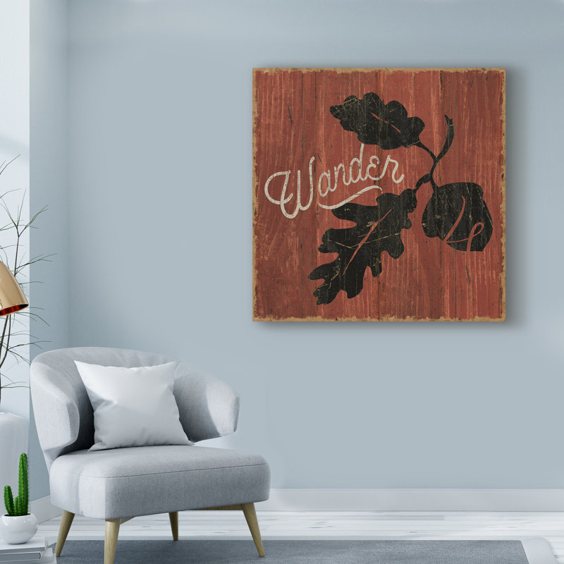 Impression sur toile tendue Lake Lodge, H 14 po x l 14 po x P 2 po
