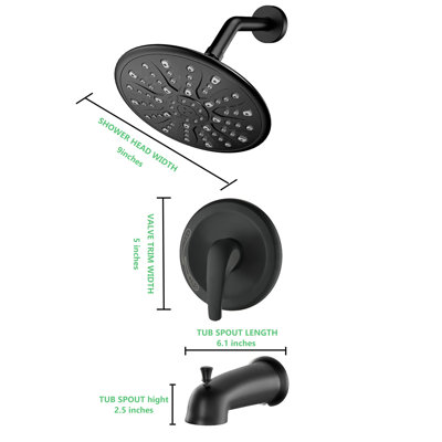 All-In-One Kit with Rough in-Valve