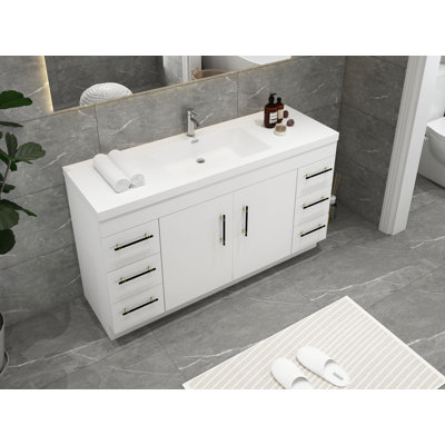Ensemble de meuble-lavabo simple 59 po Carliss