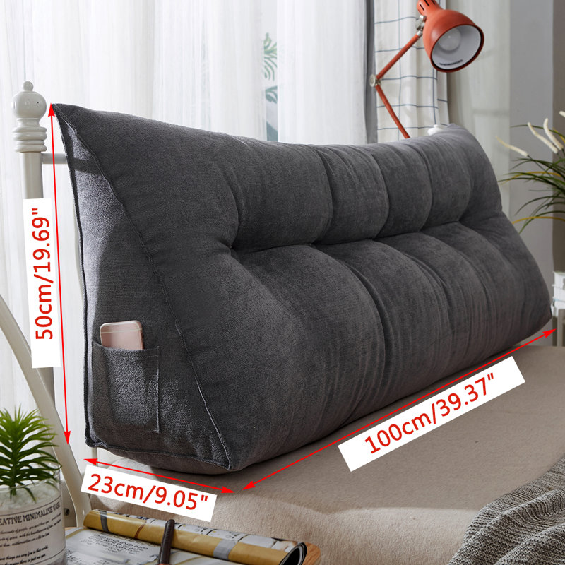 Coussin en lin réversible