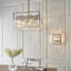 Abingdon 6 - Light Chrome Square/Rectangle Pendant