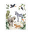 Impression sur toile «Bachelor Jungle Babies» par Goed Blauw-95427437
