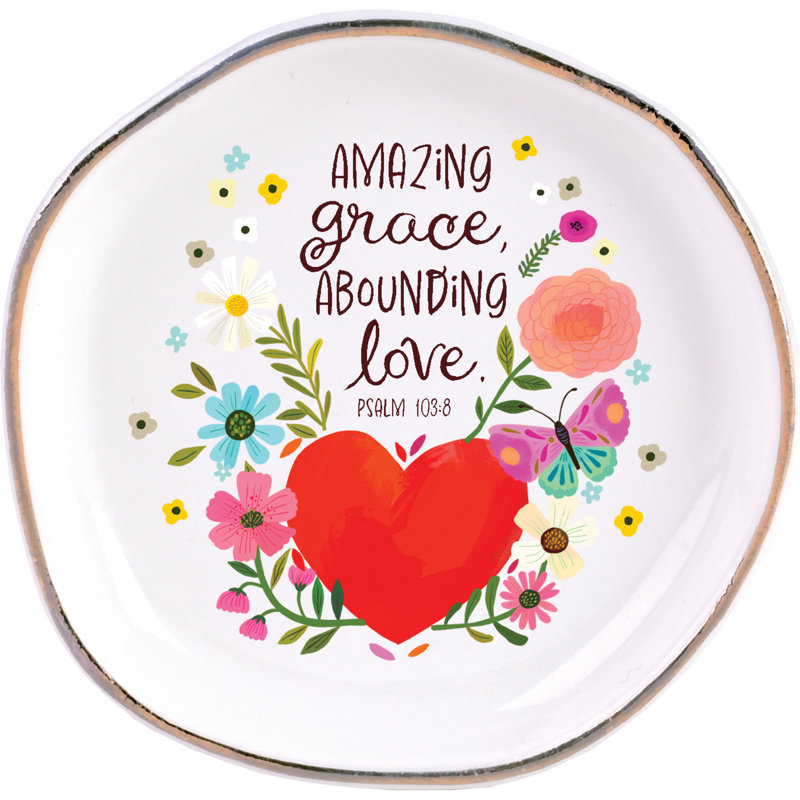 Plateau à bibelots Amazing Grace Abounding 4.5