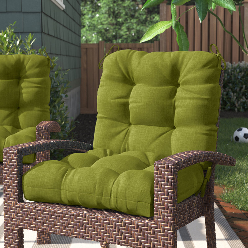 Lester Outdoor Chair Cushion, Summerside Green, 1, 21" H x 21" W x 21" D