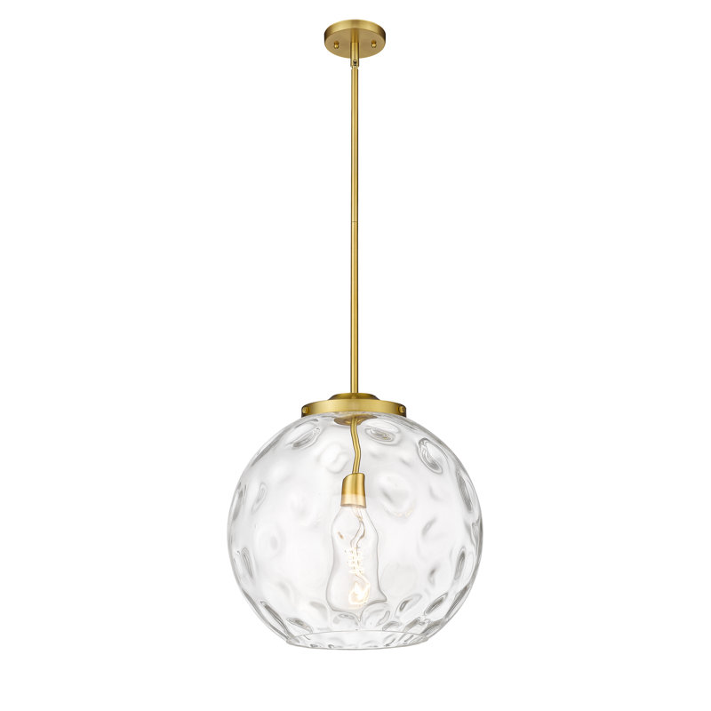Ralph 1 - Light Sphere Pendant, Satin Gold