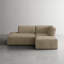 3 Seater Corduroy Seating Component-631199178