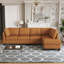 Canapé modulaire en L en similicuir-1170070271-1170070256