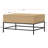 Lift Top 4 Legs Coffee Table with Storage