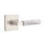 Select - Terrazzo Round Passage (Hall & Closet) Door Lever with Square Rosette-22056362-22056364