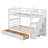 Hawah Kids Twin Over Twin Bunk Bed-955082256