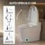 Toilette intelligente une pièce avec bidet intégré, siège à fermeture automatique, sécheuse et eau chaude