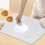 Large Non-Slip  L  Shape Pastry Board Stainless Steel Chopping Board