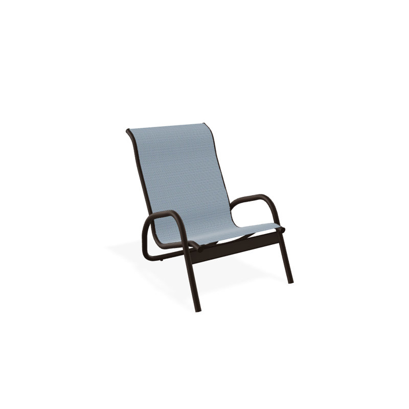Gardenella Patio Chair, Harper Taupe Sunbrella®, Kona