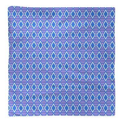 Polyester Geometric Square Napkin